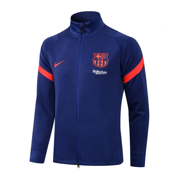 Veste Barcelona 2021 2022 Bleu Pas Cher